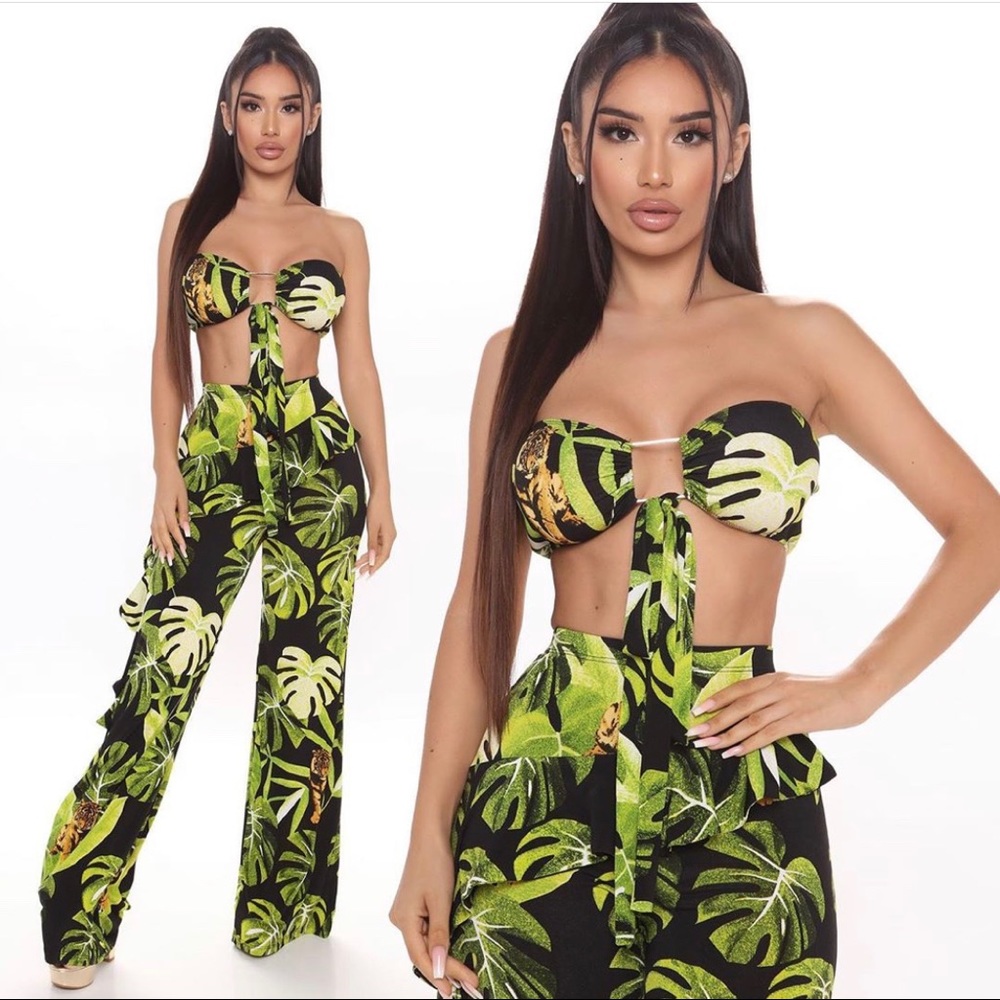 2 piece Fashionova Jungle Set